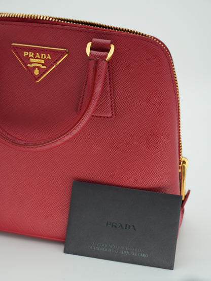 Prada Mini Saffiano Promenade Handle Bag