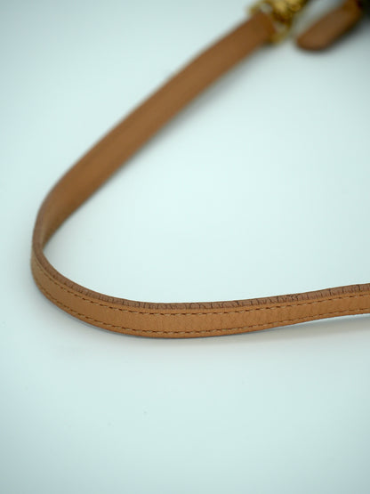 Vintage Dior Brown Diorissimo Trotter Saddle Bag