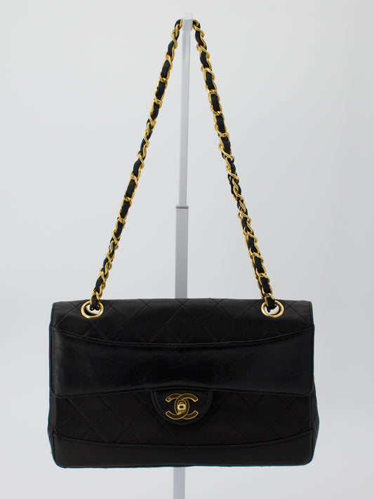 Vintage Chanel Small Quilted Lambskin Classic Flap