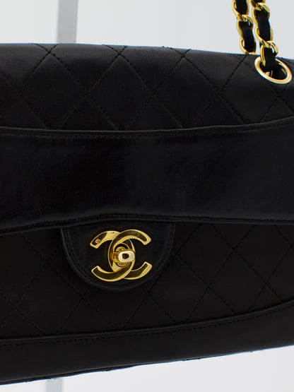 Vintage Chanel Small Quilted Lambskin Classic Flap