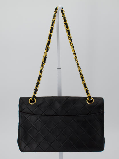 Vintage Chanel Small Quilted Lambskin Classic Flap