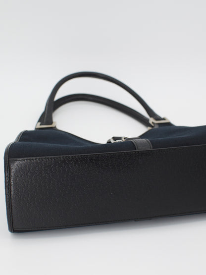 Vintage Gucci 1961 Jackie Piston Shoulder Bag