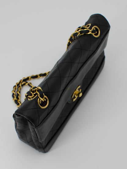 Vintage Chanel Small Quilted Lambskin Classic Flap