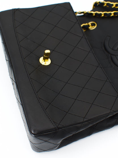 Vintage Chanel Small Quilted Lambskin Classic Flap