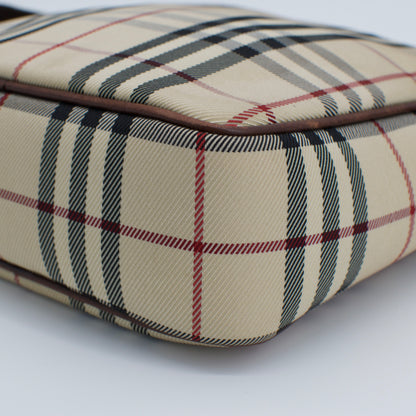 Burberry Beige Nova Check Shoulder Bag