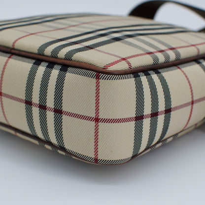 Burberry Beige Nova Check Shoulder Bag