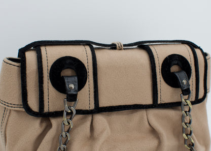 Rare Fendi Camel Cashmere B Bag