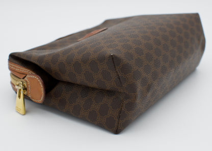 Vintage Celine Macadam Portfolio Cosmetic Bag