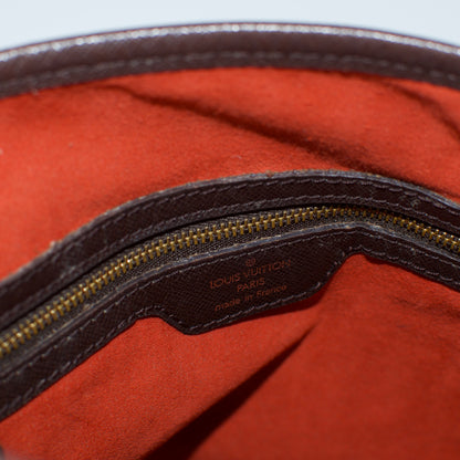 Vintage Louis Vuitton Damier Ebene Marais Bucket Bag with Pochette