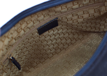Vintage Gucci Brown Suede Hobo Bag