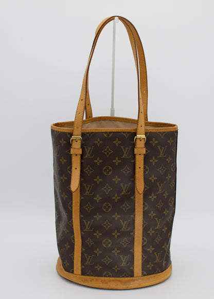 Vintage Louis Vuitton Monogram Bucket Grand Modèle (GM) with Pochette