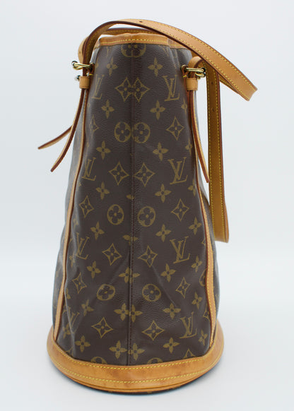 Vintage Louis Vuitton Monogram Bucket Grand Modèle (GM) with Pochette