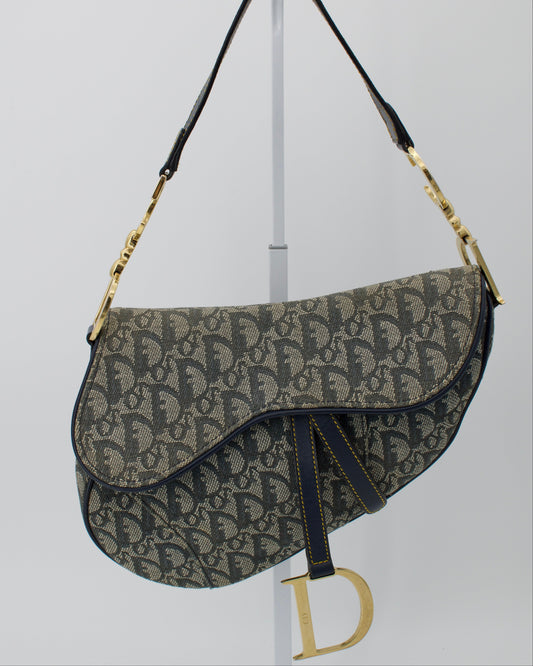Vintage Dior Diorissimo Limited Runway Edition Saddle Bag